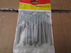 5x Fischer - Hammer- In Fixing 6 x 60 - (Packs of 20) - New & Packaged.