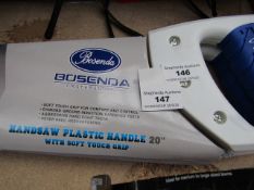 1x Bosenda - Handsaw plastic handle 22" - New and Packaged.