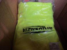 VizWear - Polycotton Trousers - Size 4XL - New & Packaged.