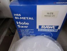 Rawl Fixings - HSS BI-METAL Hole Saw (140mm) - New & Boxed.