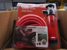 Stag Tools Transfer pump with hoses, unused, the packaging may be dirty.