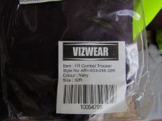 Vizwear - FR Combat Trousers (Purple) - Size 32 R - Packaged.