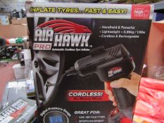 | 1X | AIR HAWK PRO CORDLESS TYRE INFLATOR | REFURBISHED AND BOXED | NO ONLINE RE-SALE | SKU