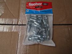 5x Fischer - Cavity Fixing 5 x 37 (Packs of 20) - New & Packaged.