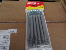 5x Fischer - Frame Fixing 10 x 140 (Packs of 12) - New & Packaged.