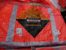 LYNGSOE - Rainwear Microflex - Winter Jacket Hi-Viz Orange - Size XX Large - Brand New & Packaged.