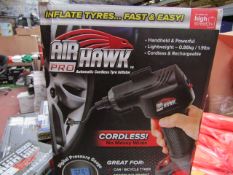 | 1X | AIR HAWK PRO CORDLESS TYRE INFLATOR | REFURBISHED AND BOXED | NO ONLINE RE-SALE | SKU