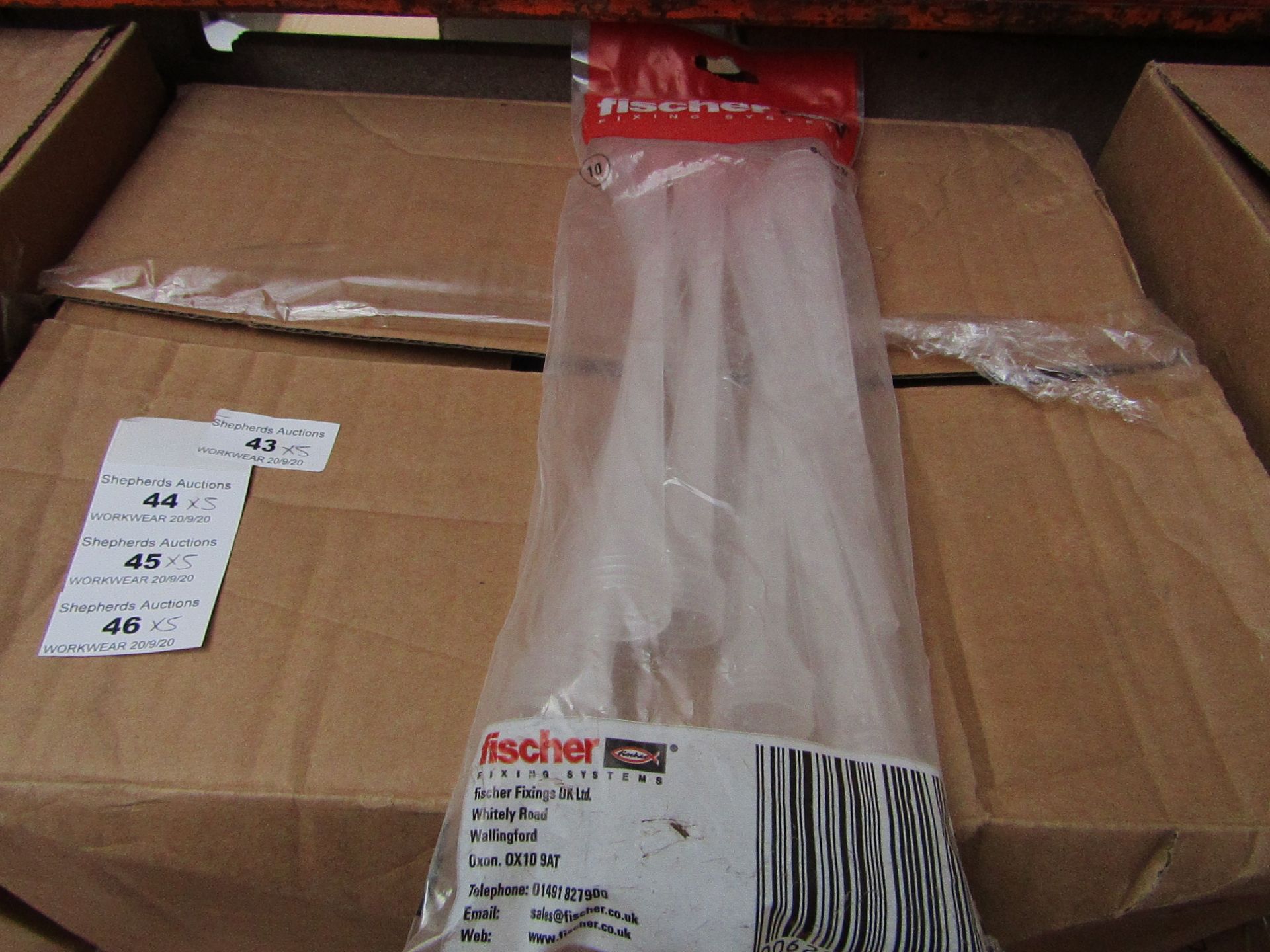 5x Fischer - Static Mixers - (Packs of 10) - New & Packaged.