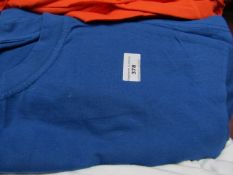 5x Unseek Classic - Blue Polo Shirts - Size 4X Large - Good Condition.