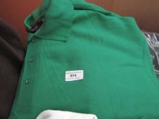 10x Unseek Classic - Buttoned Green Polo - Size XL - Good Condition.