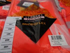 LYNGSOE - Rainwear Microflex - Bib 'n' Brace - Size XX Large / X Large - Hi-Viz Orange (