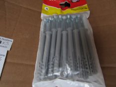 5x Fischer - Frame Fixing 8 x 80 (Packs of 16) - New & Packaged.
