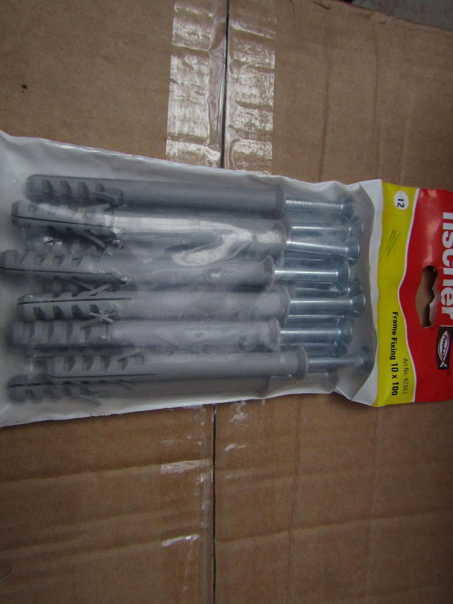 5x Fischer - Frame Fixing 8 x 100 (Packs of 16) - New & Packaged.