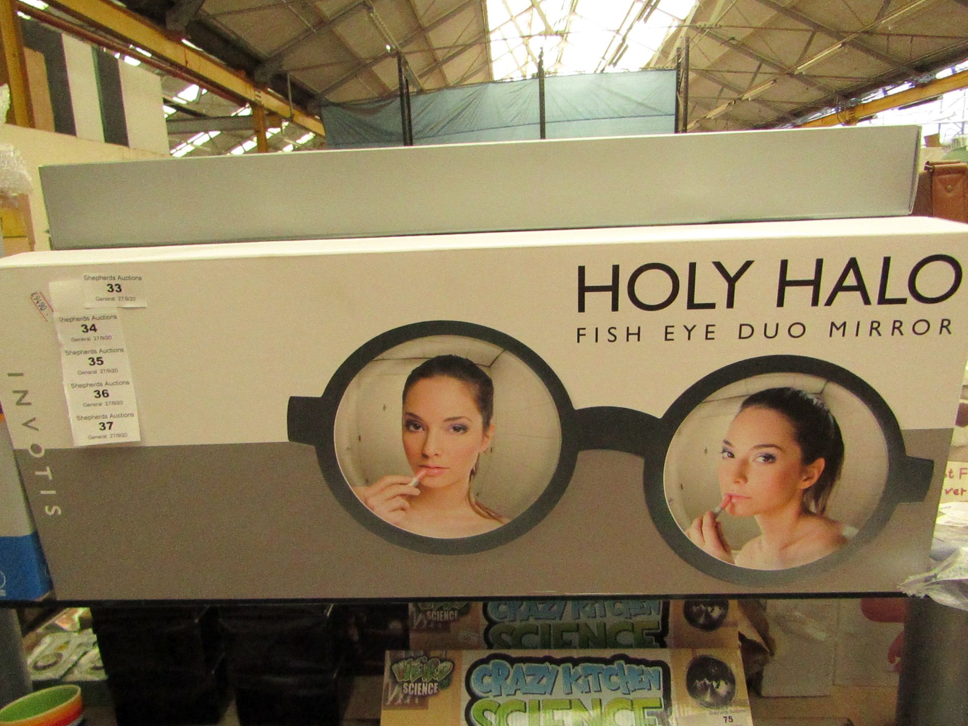 Invotis - Holy Halo - Fish Eye Duo Mirror - Unchecked & Boxed.