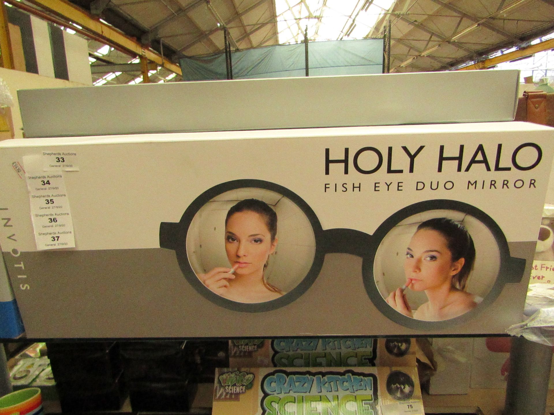 Invotis - Holy Halo - Fish Eye Duo Mirror - Unchecked & Boxed.