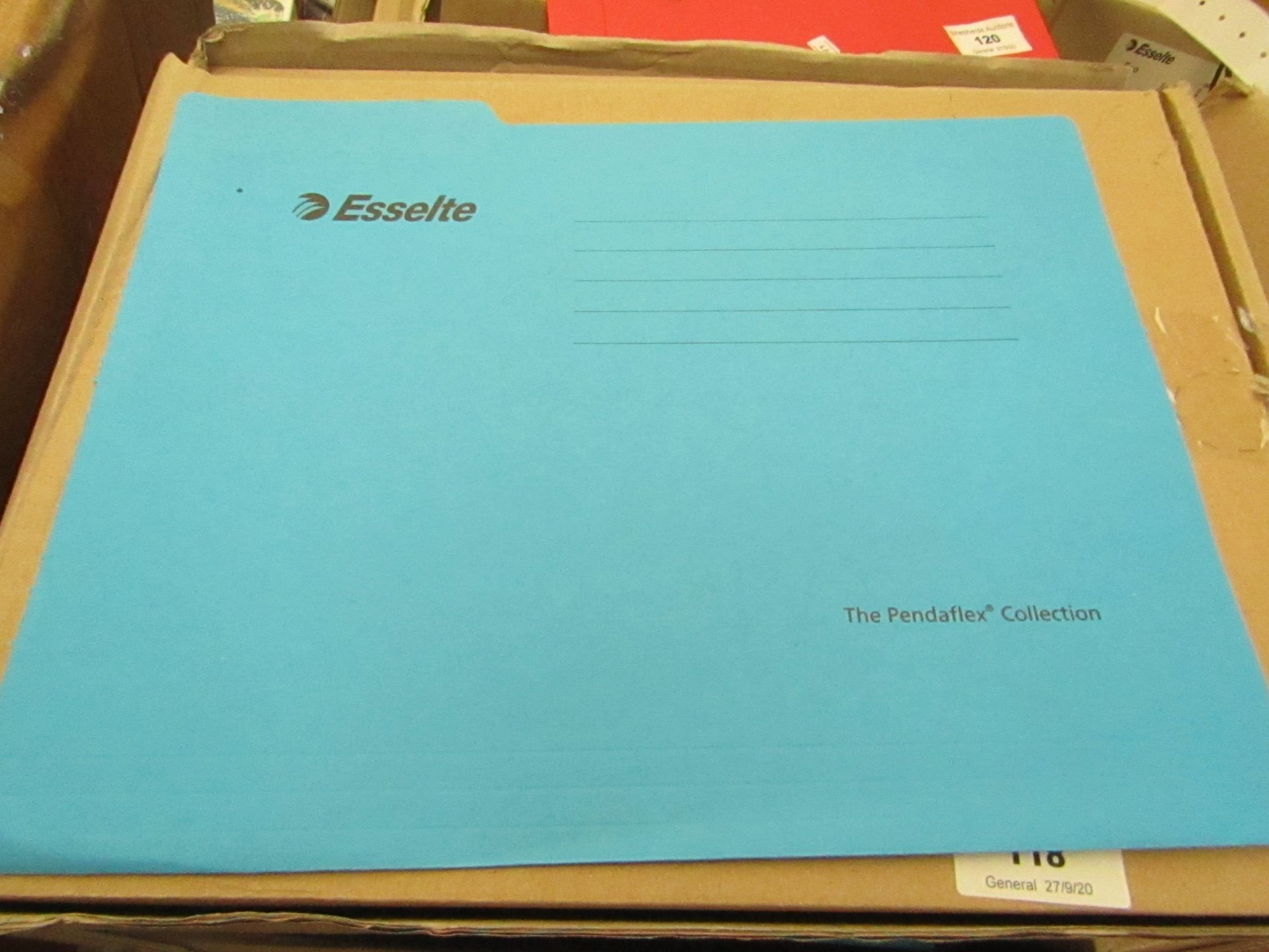 5x Boxes of Approx 90 Esselte Eco Files - Boxed.