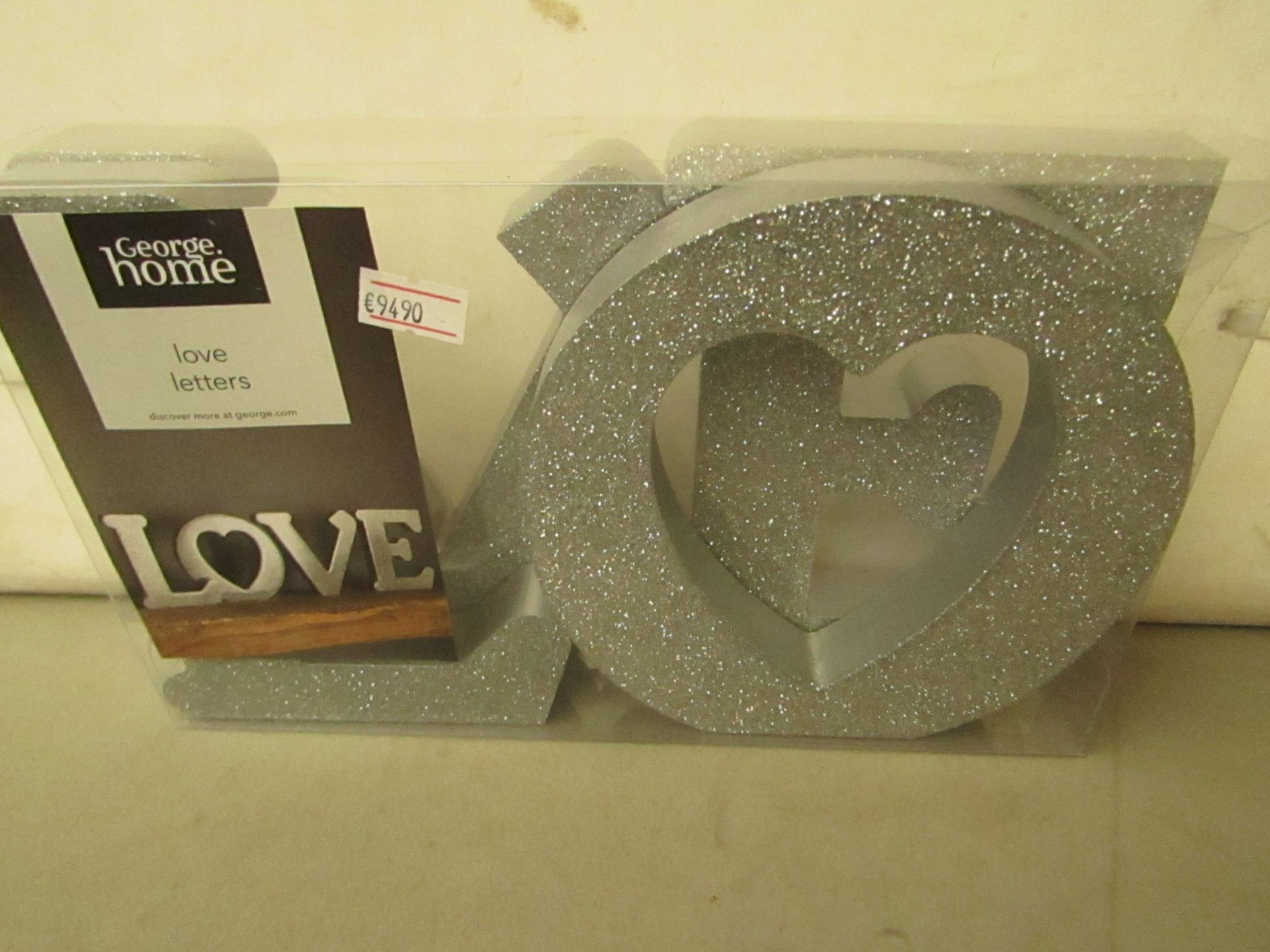 George Home - Sparkling Love Letter's - All Look New & Packaged.