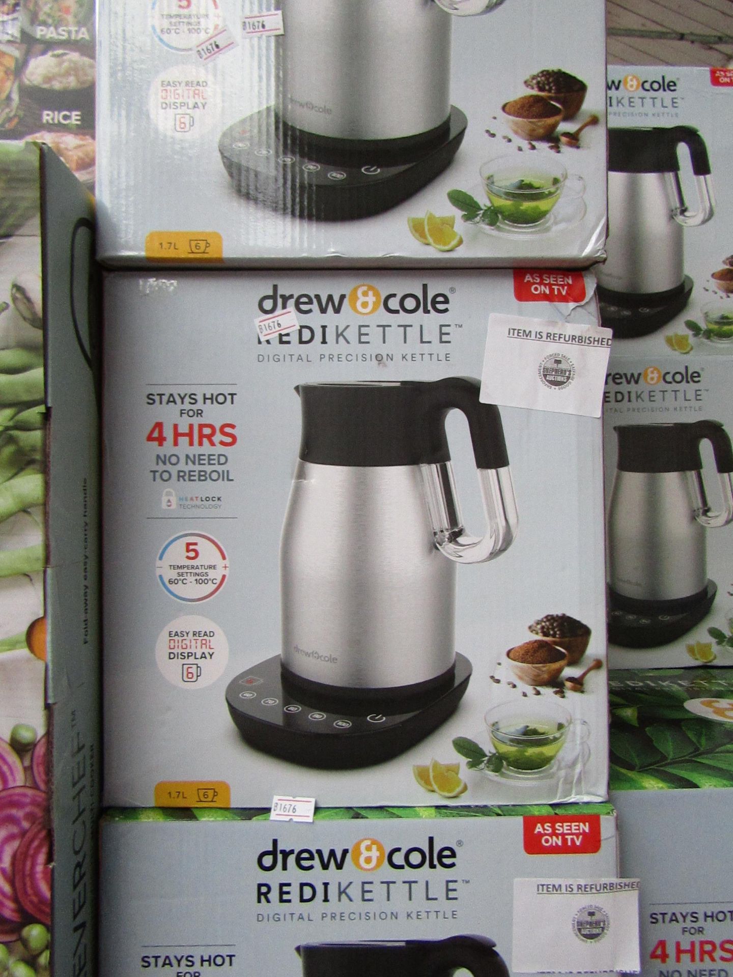 | 1X | DREW AND COLE REDI KETTLE | REFURBISHED AND BOXED | NO ONLINE RESALE | SKU C5060541513587 |