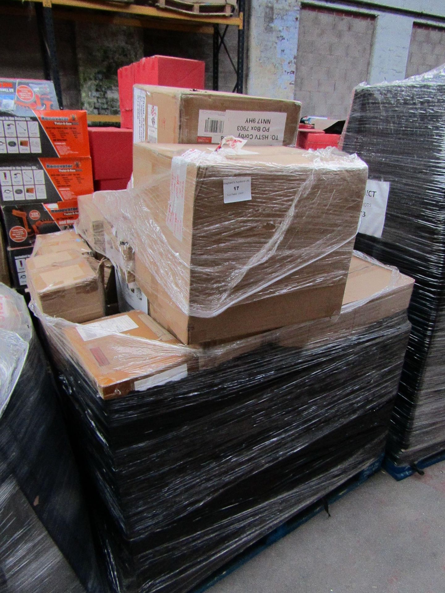 | 1X | PALLET OF UNMANIFESTED ELECTRICAL ITMES, ALL RAW CUSTOMER RETURNS SOME MAY BE LOOSE OR IN NON