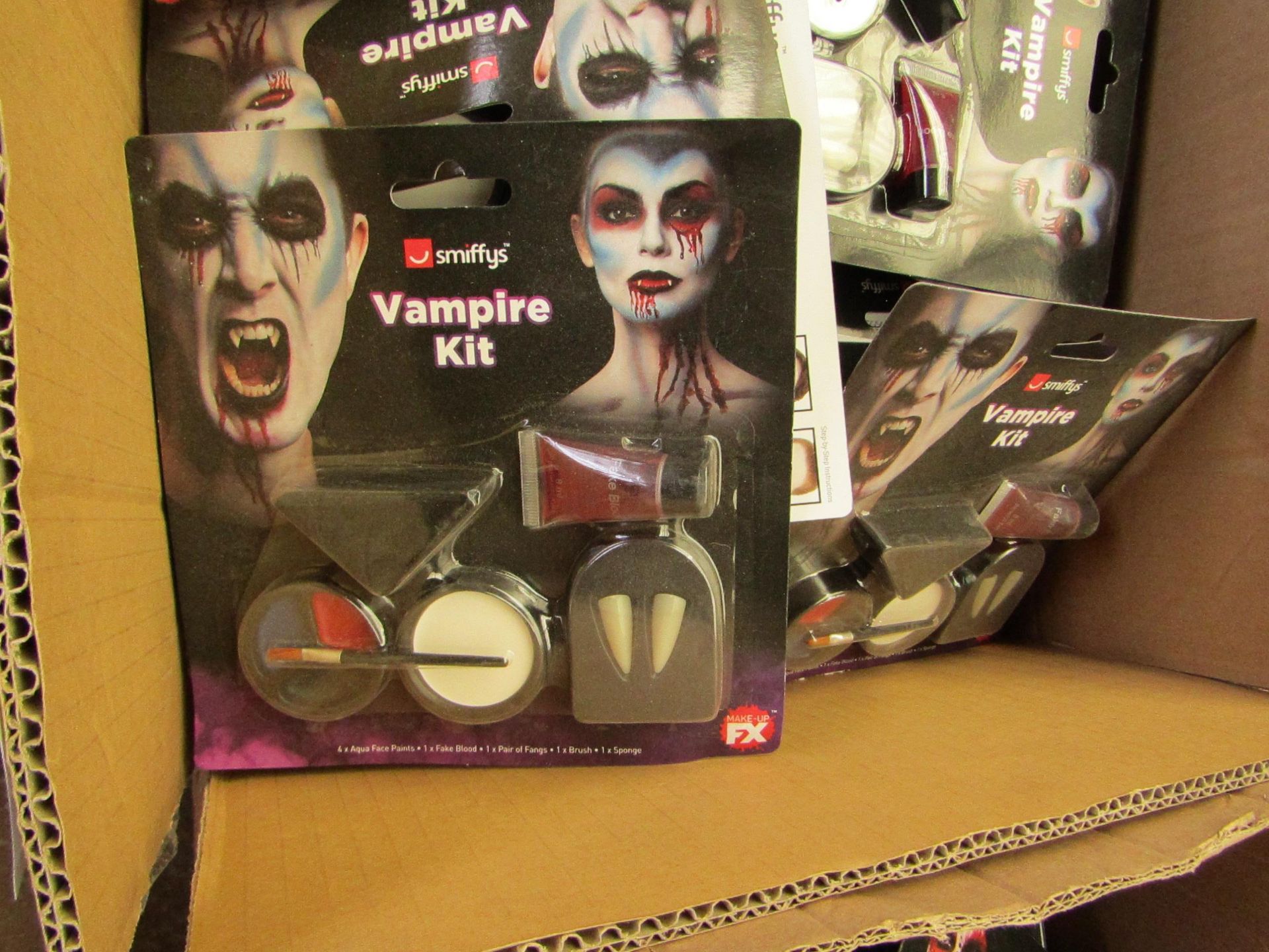 10 x various Smiffys Vampire Make-up Kits new & packaged see image