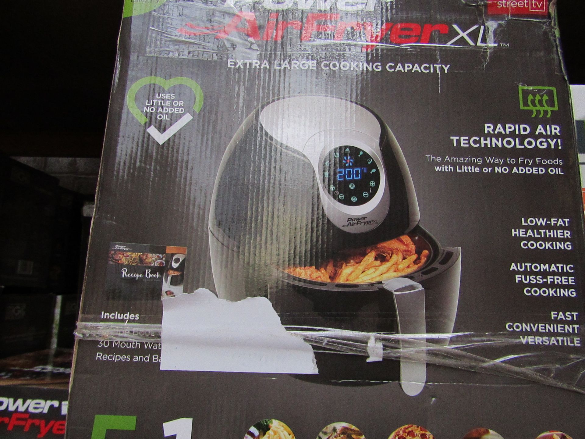 | 4X | POWER AIR FRYER XL 5LTR| UNCHECKED AND BOXED SOME MAY BE IN NON PICTURE BROWN BOXES| NO
