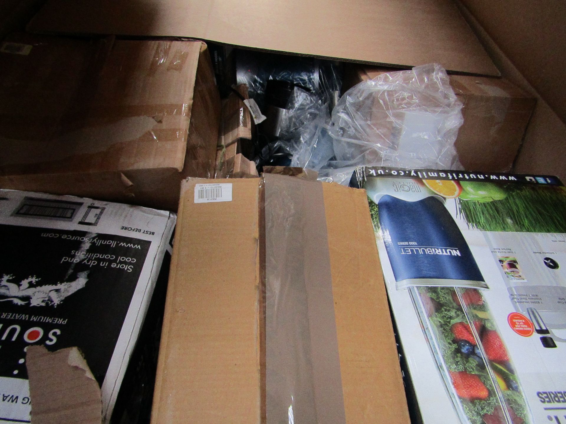 | 1X | PALLET OF APPROX 40-45 NUTRIBULLET 900, ALL RAW CUSTOMER RETURNS, SOME MAY BE IN NON ORIGINAL