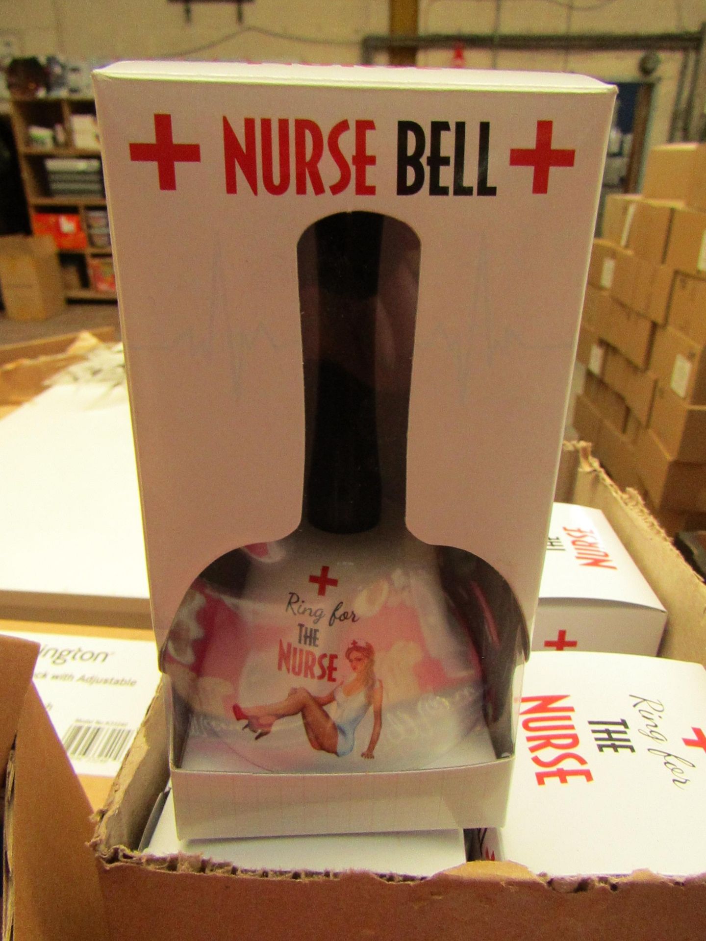 12 x 'Ring for The Nurse' Bells. New & Boxed