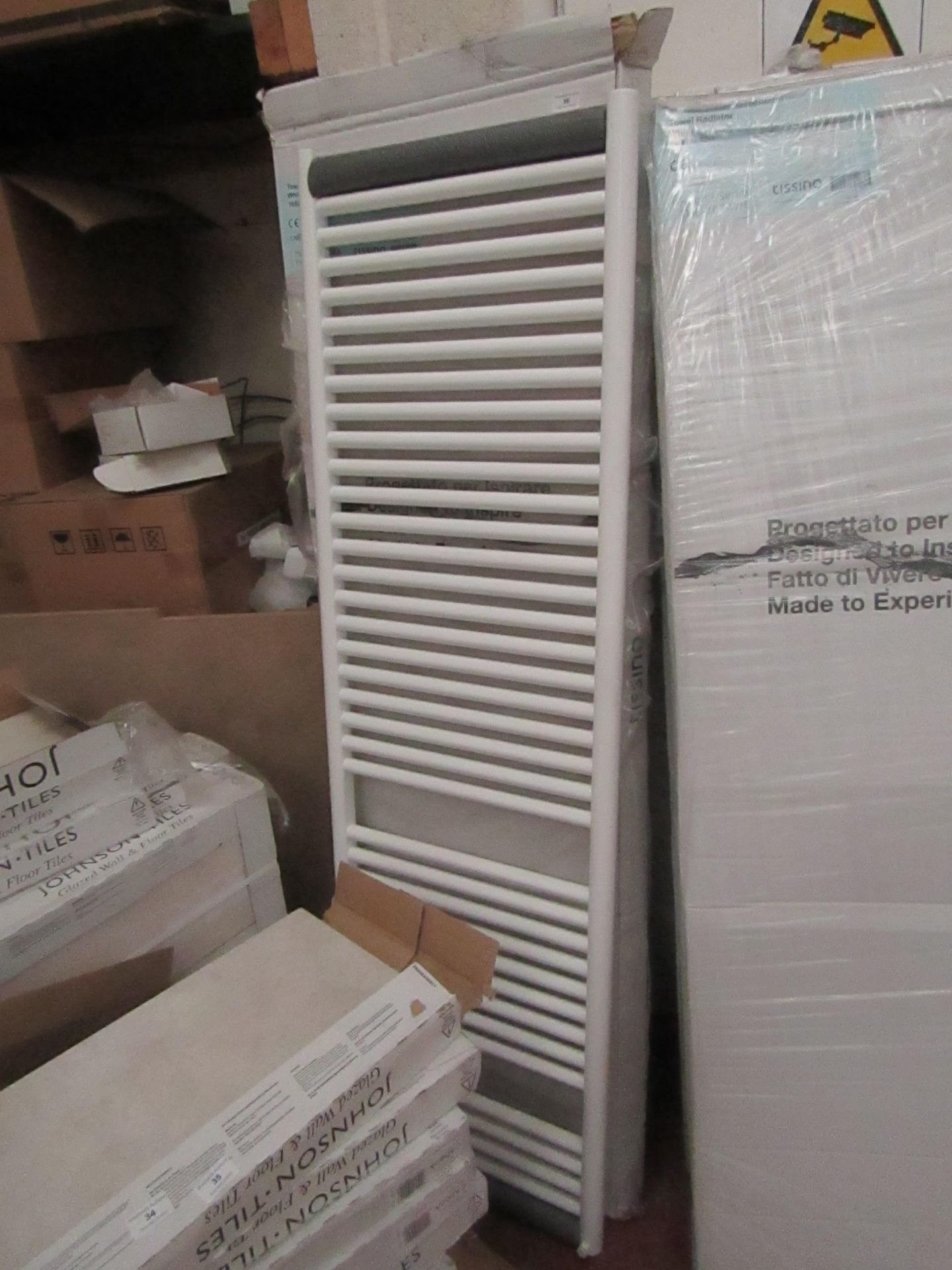 Tissino - Towel Radiator White 1652x500mm - New & Boxed.