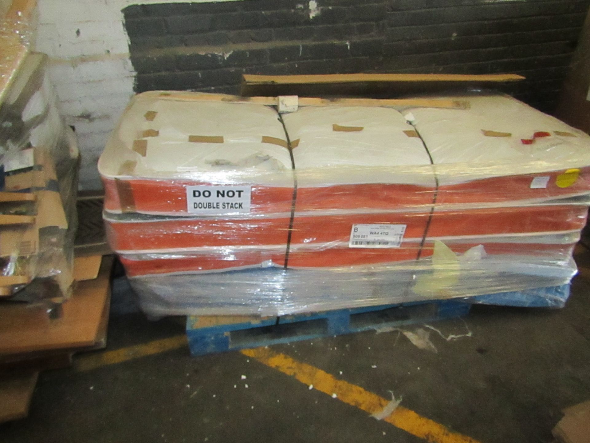 | 1X | PALLET OF 4X JAYBE SINGLE MATTRESSES  | UNCHECKED CUSTOMER RETURNS |