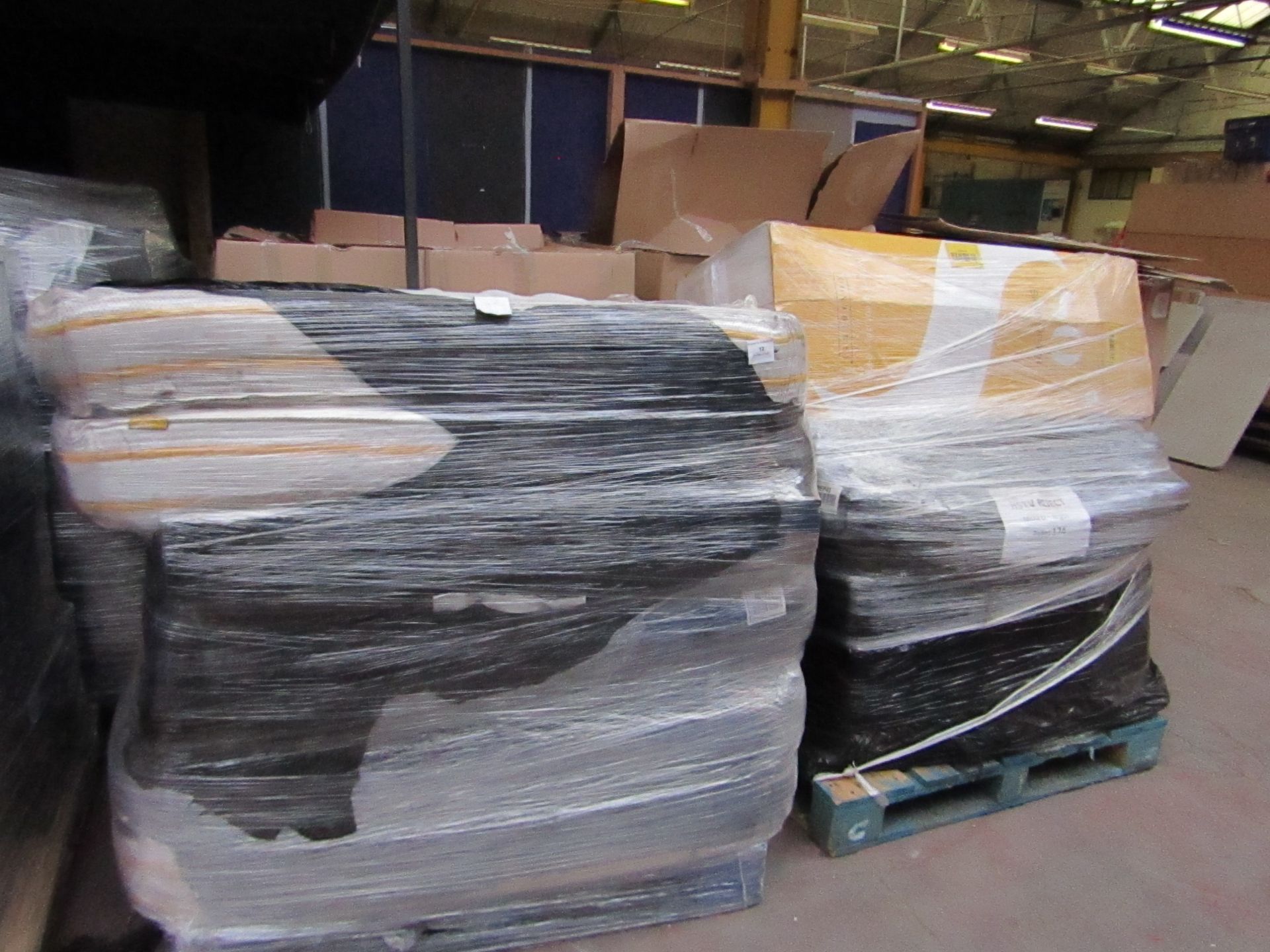 | 2X | PALLETS CONTAINING A TOTAL OF APPROX 6 SLEEP ORIGIN CUSTOMER RETURN MATTRESSES, COULD BE IN