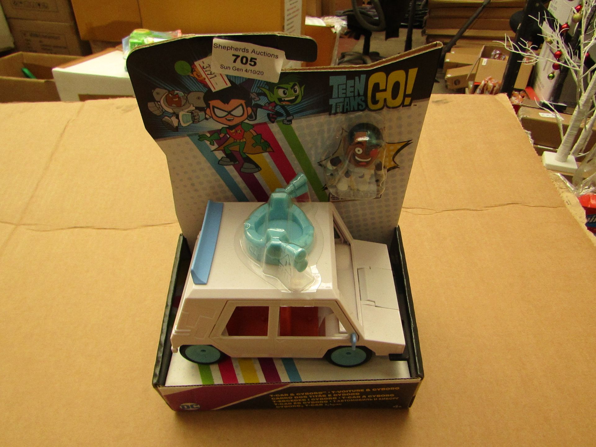 Teen Titans Go Play set, looks unused and boxed.
