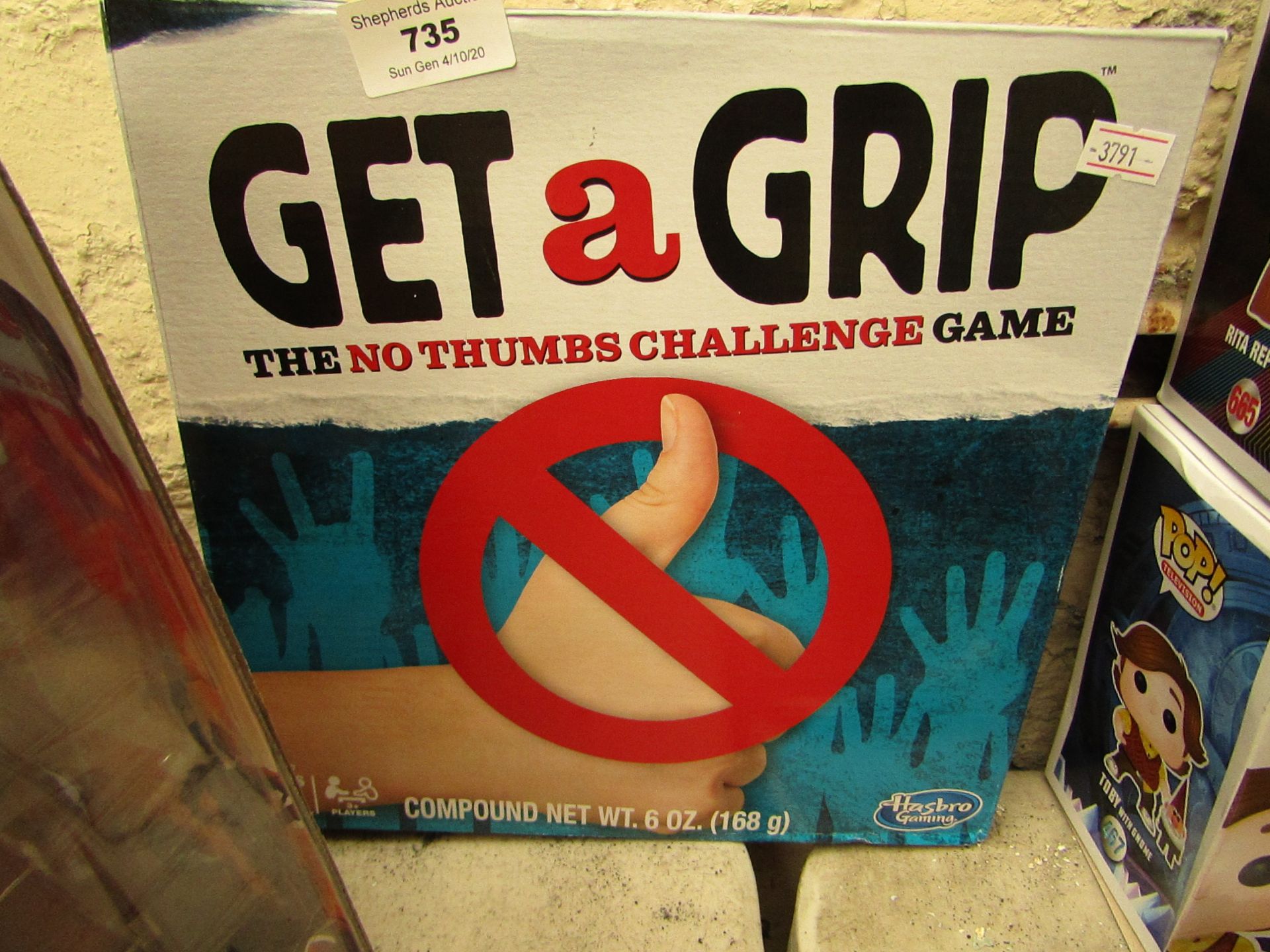 Get a Grip Board Game, unchecked.