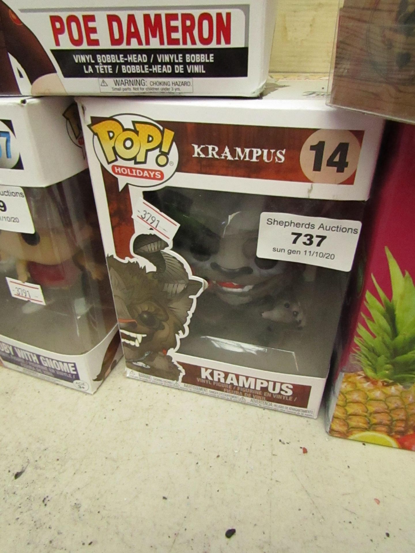 Pop Krampus Vinyl Figures. Krampus. New & Boxed