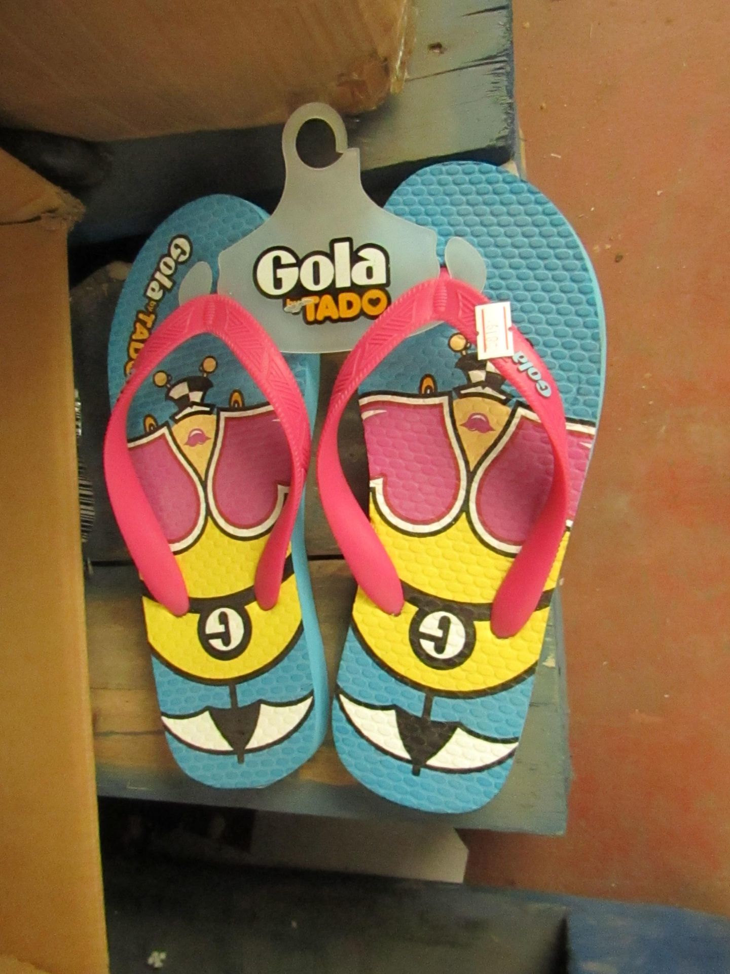 15x Gola Tado - Flipflops - Size 4 - All New & Packaged.