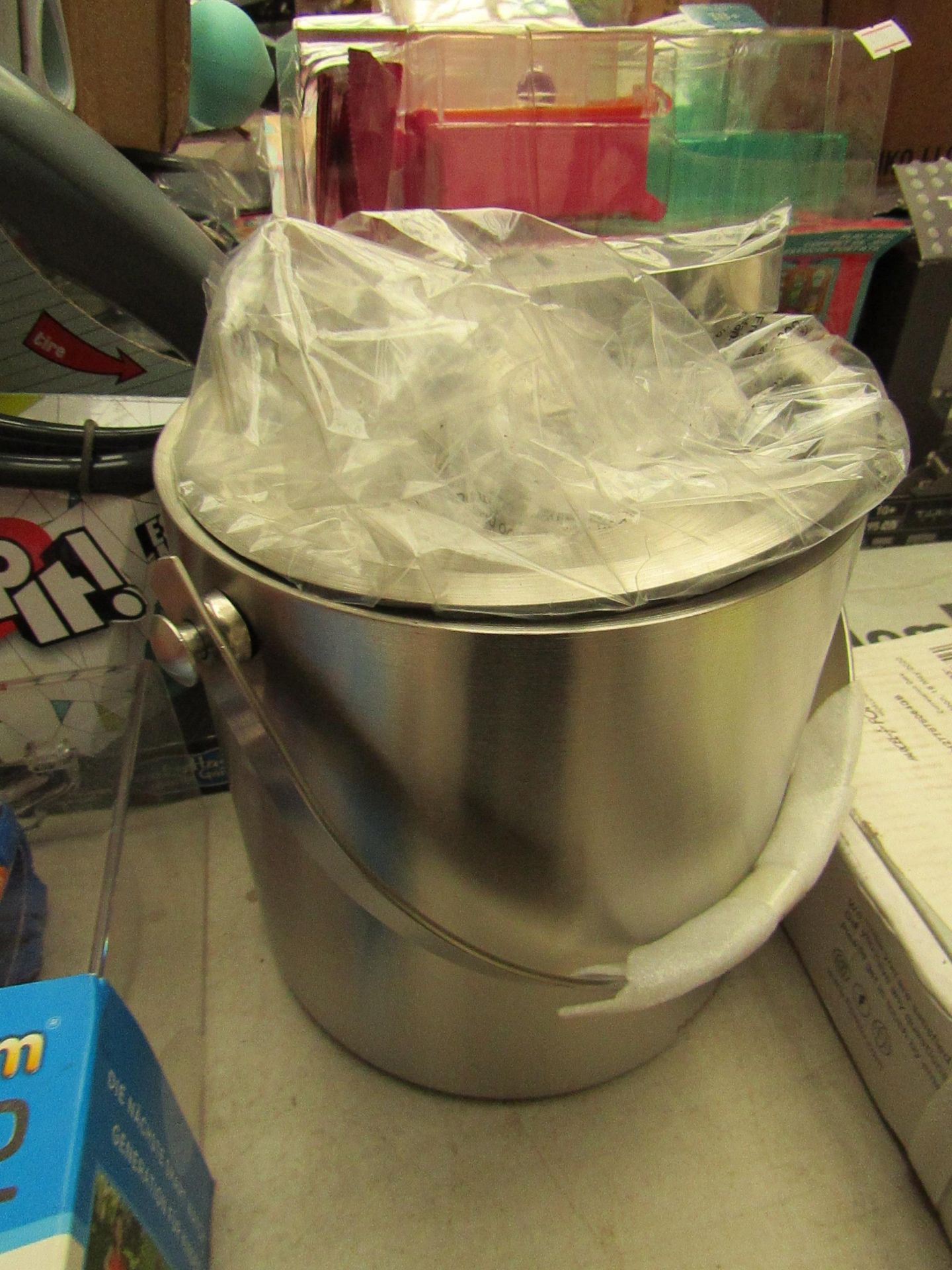 Stainless Steel - Ice Bucket - Unused.