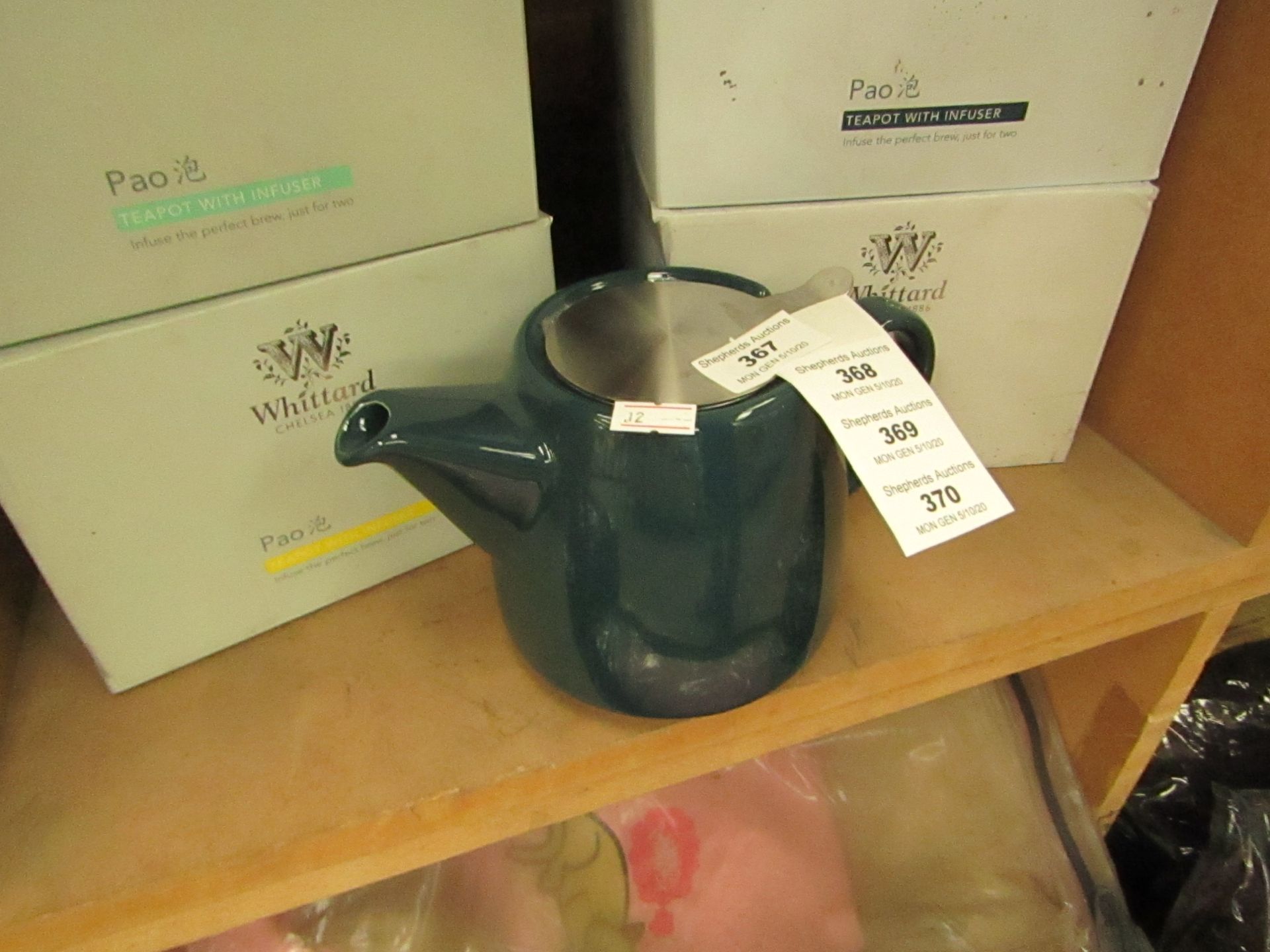 Whittard Chelsea - Teapot With Infuser - All Boxed.