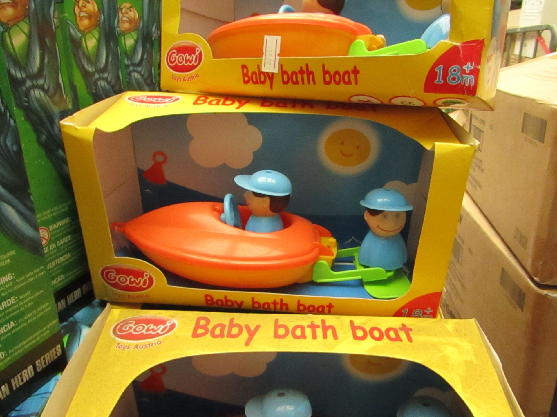 Gowi - Baby Bath Boat Toy - Boxed.