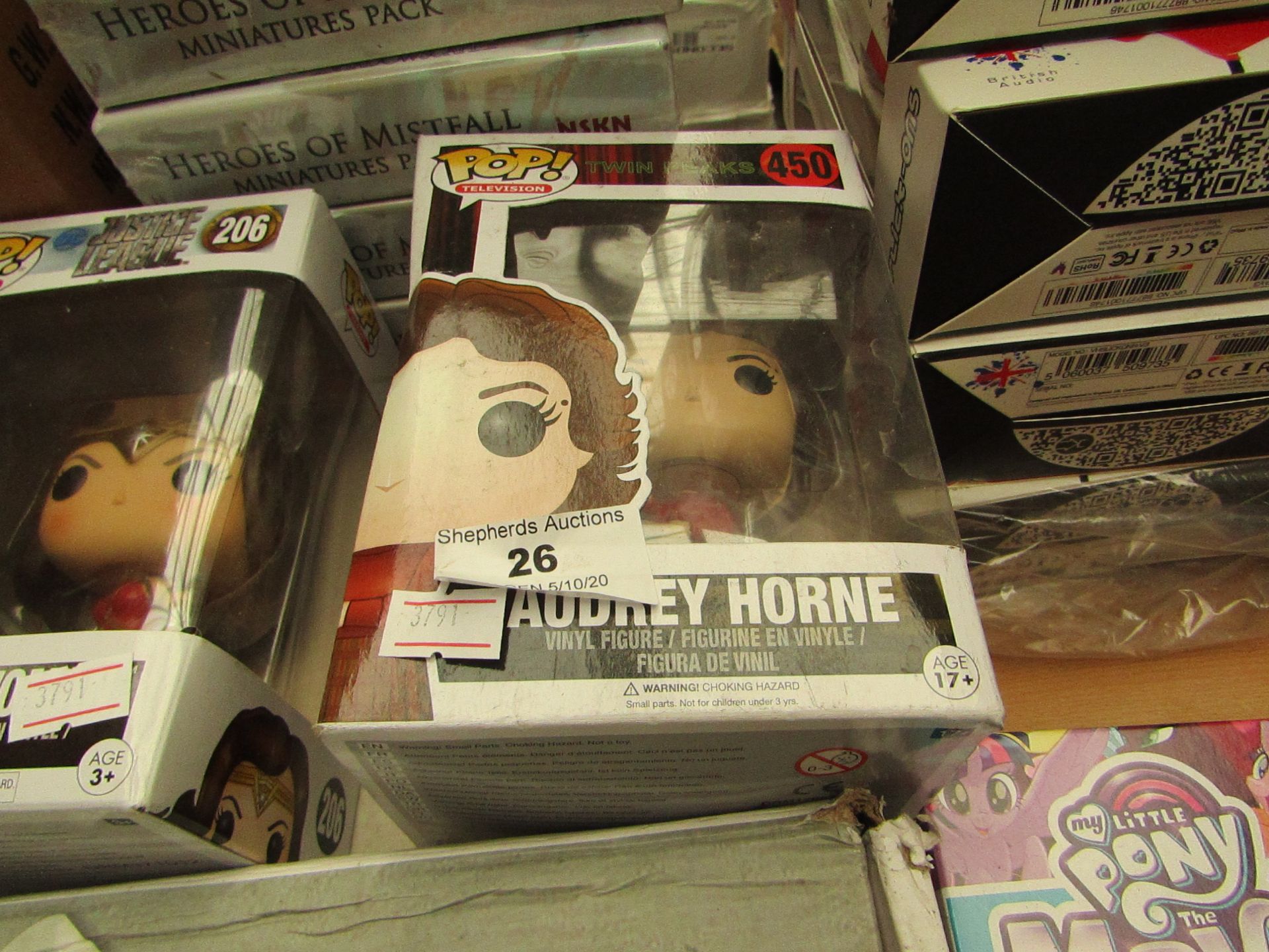 POP TV - Twin Peaks -Audrey Horne Vinyl Figure - Boxed.