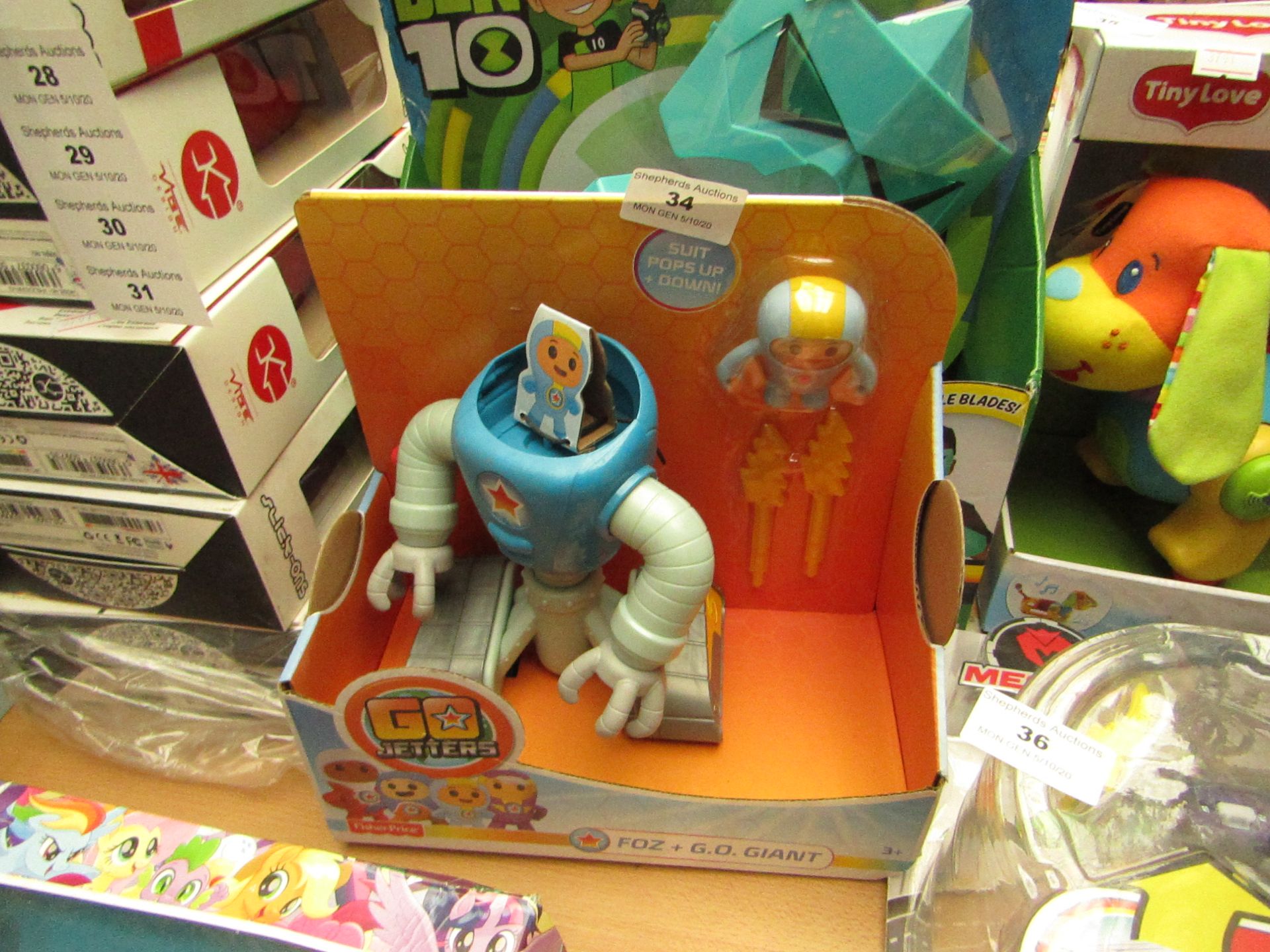 Fisher - Price - Go Jetters FOZ + G.O Giant - Packaged & Boxed.