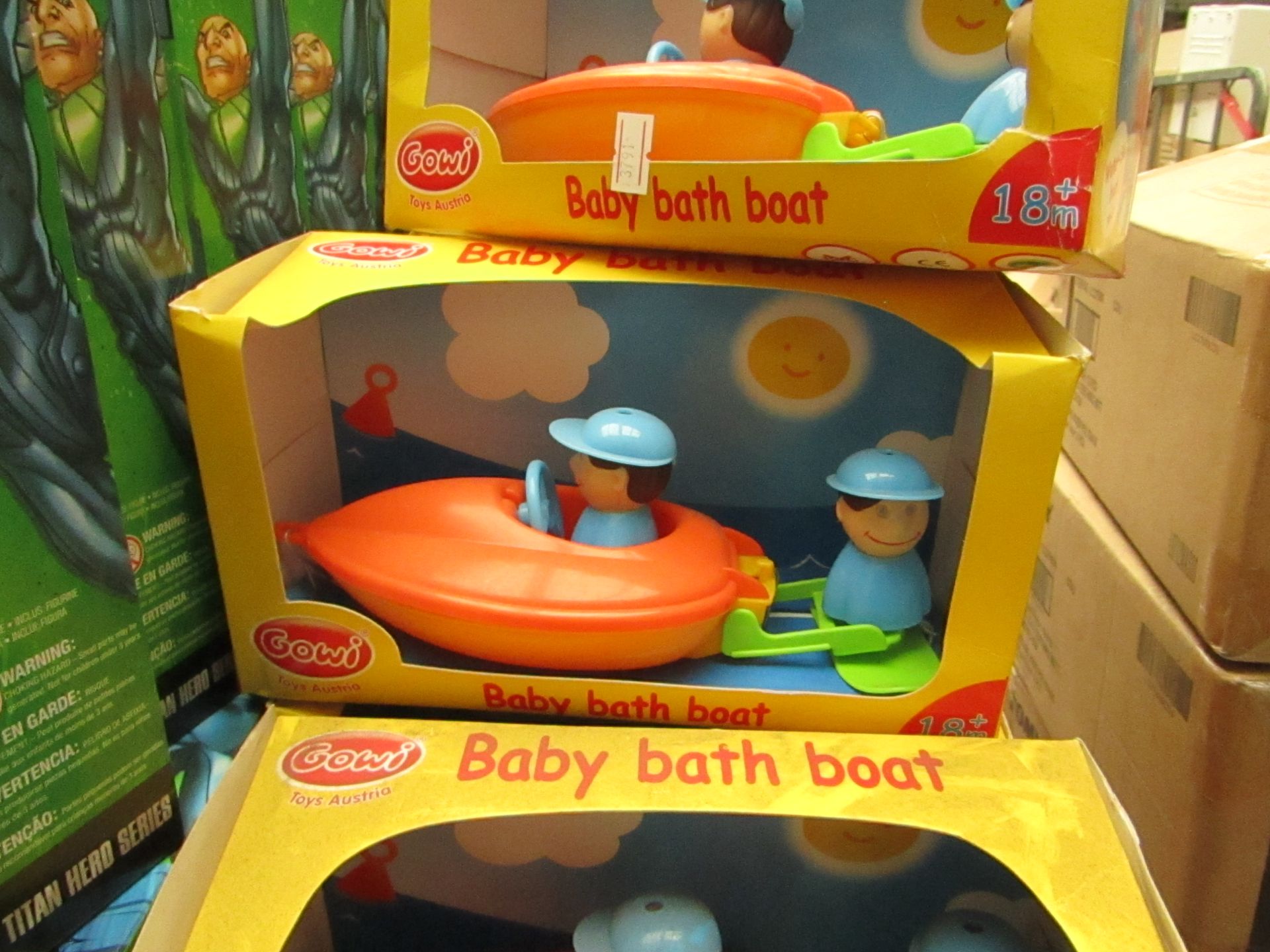 Gowi - Baby Bath Boat Toy - Boxed.