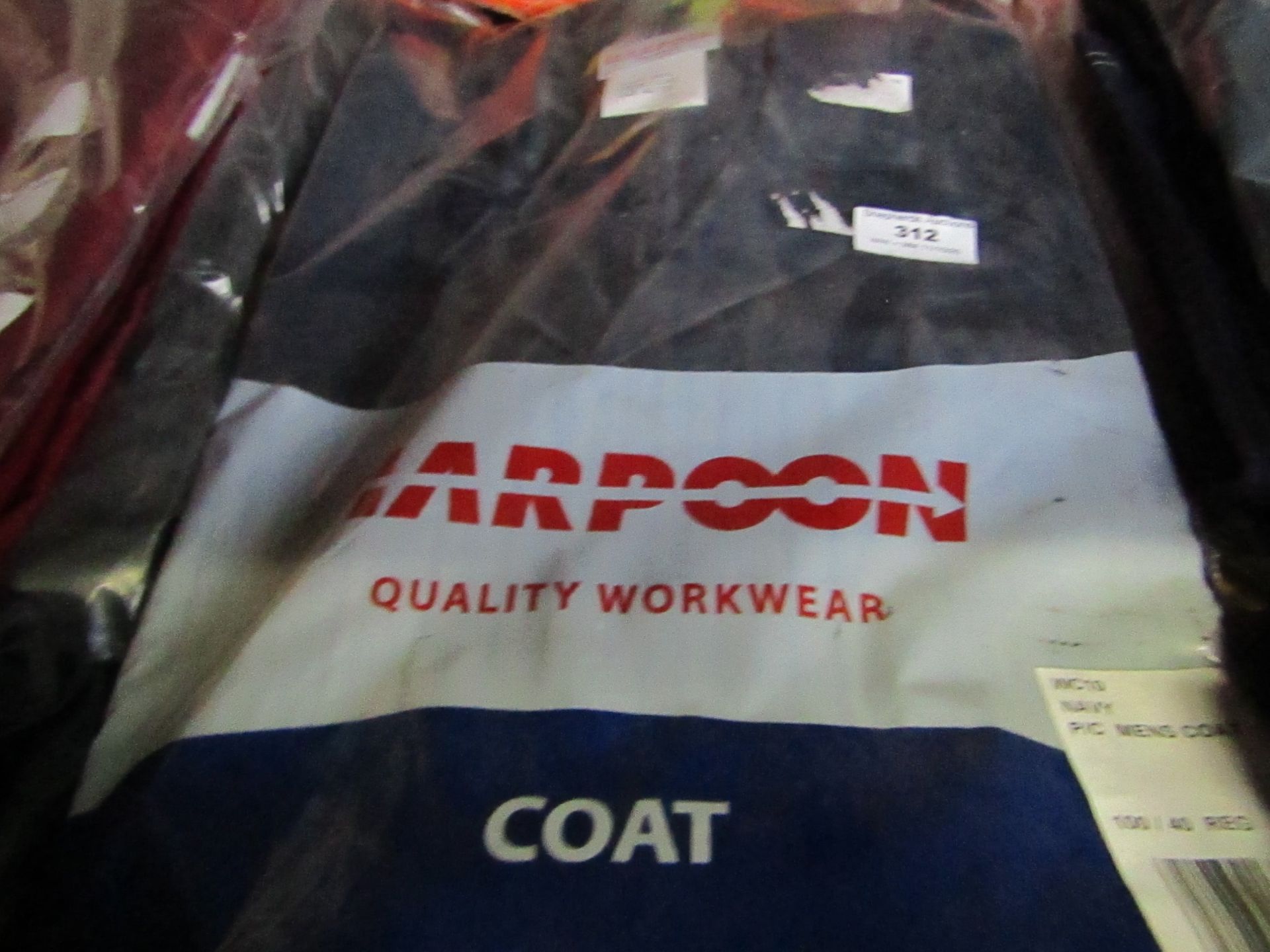 Harpoon - Men's Navy Coat - Size 40 Regular - Unused & Packaged.