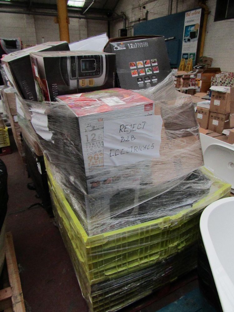 Huge Pallet auction of raw customer return Electrical's, Yawn Air beds and Fitness equipment