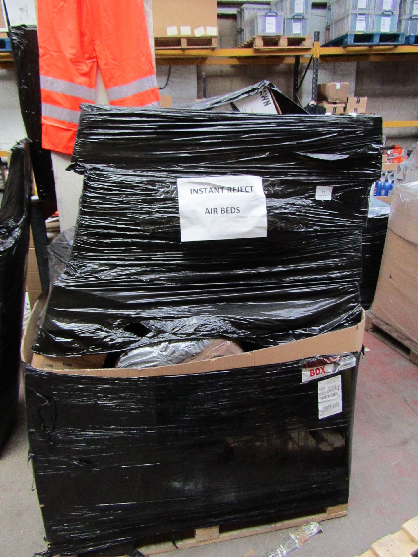 | 1X | PALLET OF APPROX 20-25 VARIOUS SIZED AIR BEDS, ALL RAW CUSTOMER RETURNS | UNCHECKED | NO