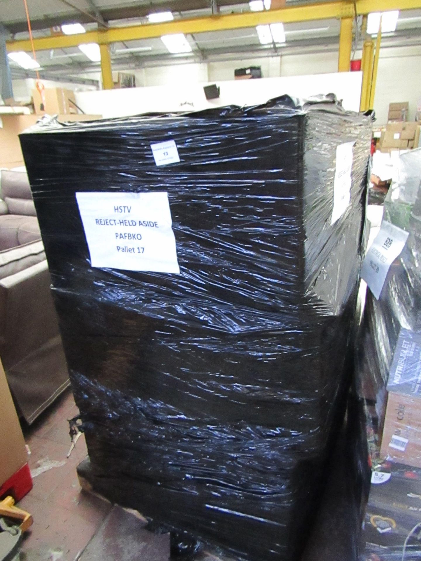 | 1X | PALLET OF UNMANIFESTED ELECTRICAL ITEMS, ALL RAW CUSTOMER RETURNS SOME MAY BE LOOSE OR IN NON