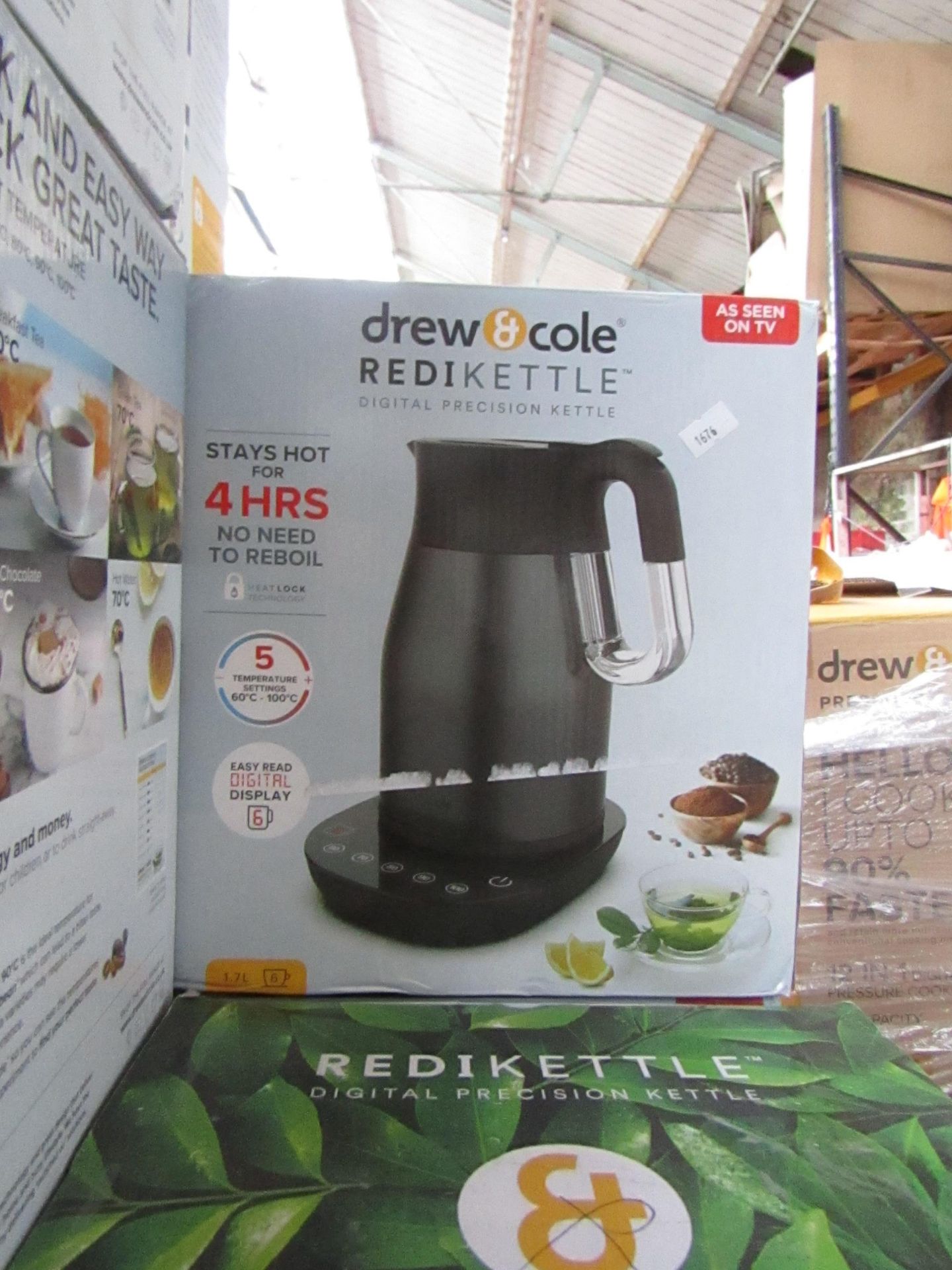 | 1X | DREW AND COLE REDI KETTLE | REFURBISHED AND BOXED | NO ONLINE RESALE | SKU C5060541513587 |