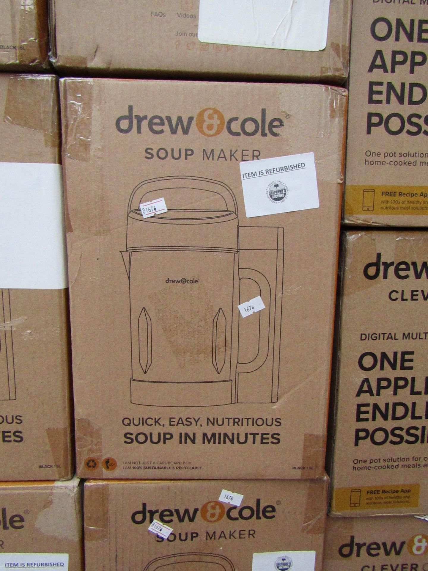 | 1X | DREW AND COLE SOUP CHEF | BOXED AND REFURBISHED | NO ONLINE RESALE | SKU C5060541516809 | RRP