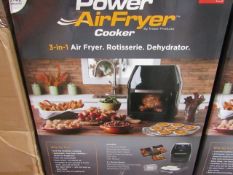 | 5X | POWER AIR FRYER COOKER 5.7LTR | UNCHECKED AND BOXED | NO ONLINE RE-SALE | SKU C506051510937 |