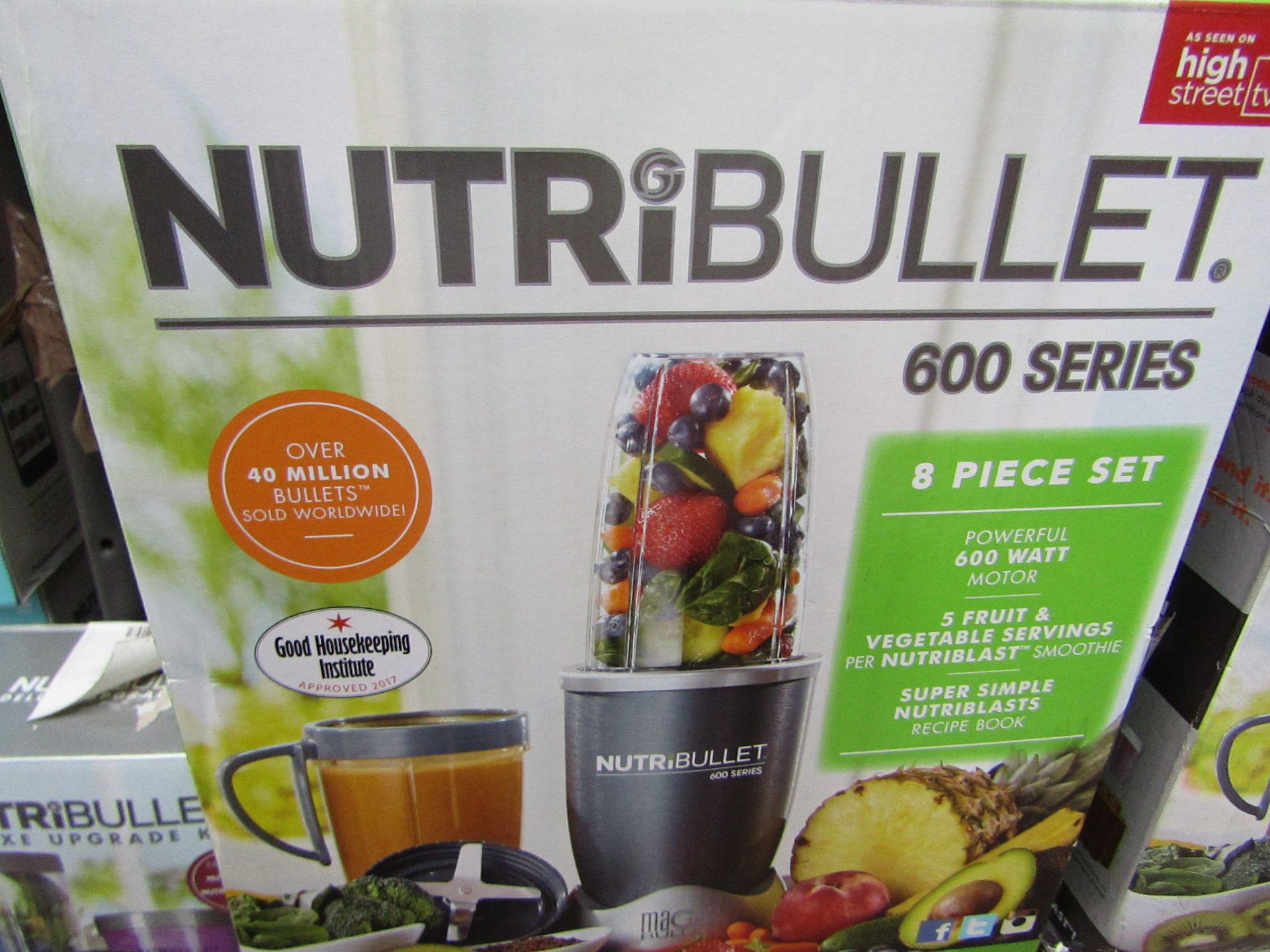 | 6x | NUTRI BULLET 600 SERIES | UNCHECKED AND BOXED | NO ONLINE RE-SALE | SKU C5060191462198 |