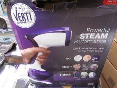 | 5X | VERTI STEAM IRONING SYSTEM | ALL CUSTOMER RETURNS | UNCHECKED AND BOXED | NO ONLINE