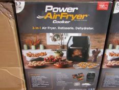 | 5X | POWER AIR FRYER COOKER 5.7LTR | UNCHECKED AND BOXED | NO ONLINE RE-SALE | SKU C506051510937 |